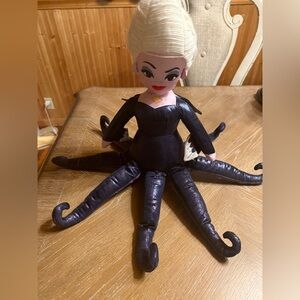 Disney The Little Mermaid Pillow Buddy Ursula Plush 22 Inch Stuffed Doll